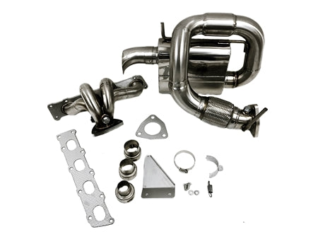 PLM Power Driven Polaris Slingshot Exhaust with Adjustable Silencers & Header / Manifold PrivateLabelMfg