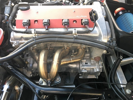 PLM Power Driven Polaris Slingshot Exhaust with Adjustable Silencers & Header / Manifold PrivateLabelMfg
