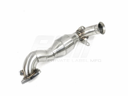 PLM Power Driven Mini Cooper Catted Downpipe 07 - 14 R56 PrivateLabelMfg