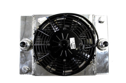 PLM Private Label Mfg. Power Driven Compact Drag Radiator - Small PrivateLabelMfg