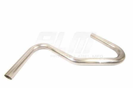 Private Label Mfg 304 Stainless U J L Mandrel Bend Pipe, 130 110 35 Degree U J L Bends PrivateLabelMfg