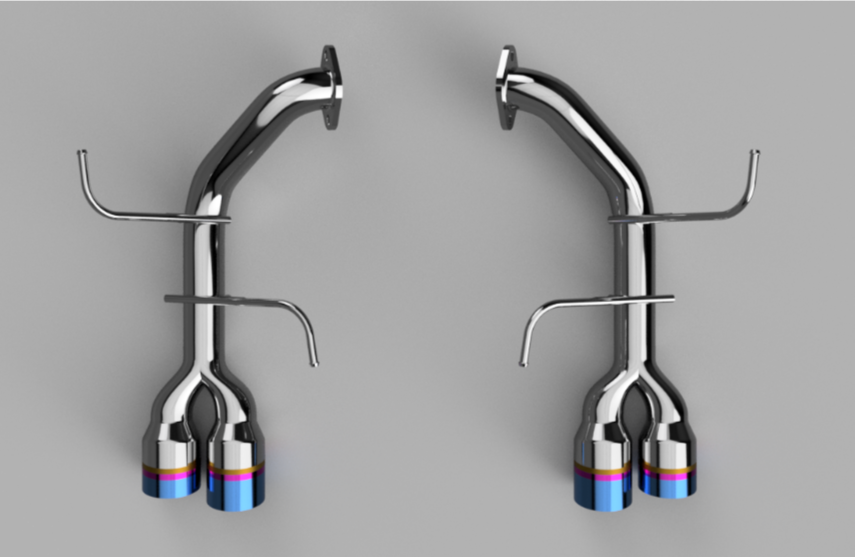 PLM Subaru WRX VB 2022 Axle-Back Exhaust PrivateLabelMfg