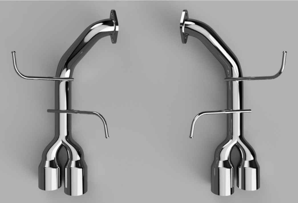 PLM Subaru WRX VB 2022 Axle-Back Exhaust PrivateLabelMfg