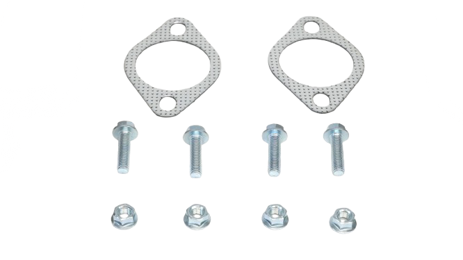 PLM Stainless Steel Dual Tip Exhaust Close-Up - Subaru STI Axle Back System