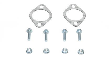 PLM Stainless Steel Dual Tip Exhaust Close-Up - Subaru STI Axle Back System