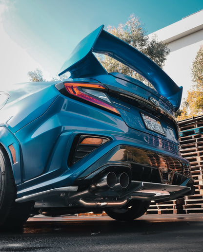 PLM 2022+ Subaru WRX VB 3-Piece Carbon Fiber Rear Diffuser PrivateLabelMfg