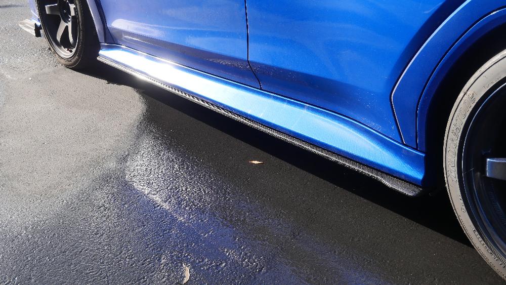 PLM 2022+ Subaru WRX VB Carbon Fiber Side Skirts PrivateLabelMfg