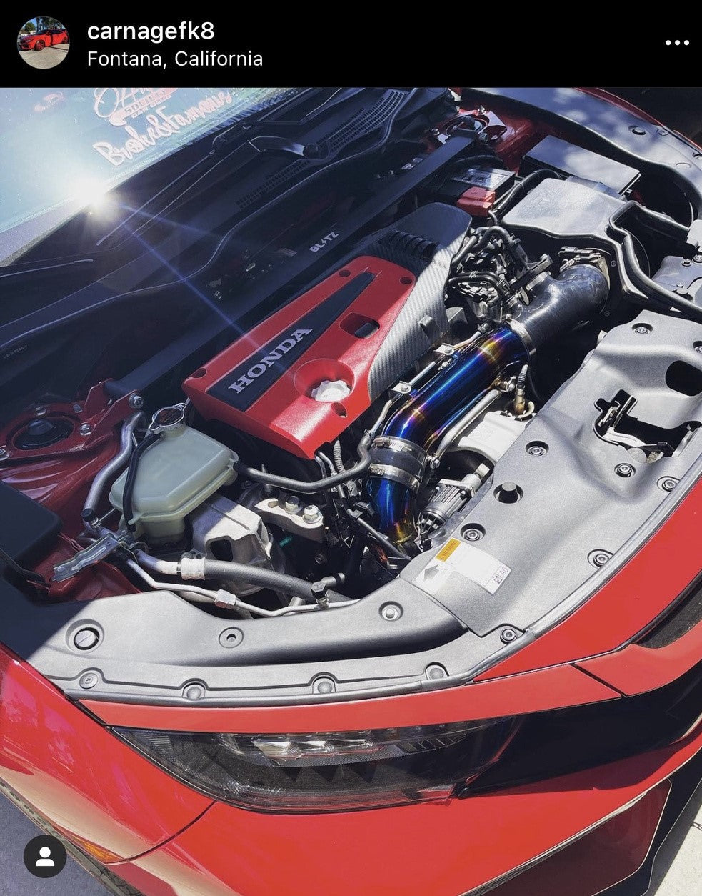 PLM Turbo Inlet Pipe Kit – Burnt Blue – 23+ Integra / 22+ Civic 1.5T