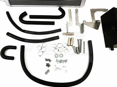 Tubes and mounting hardware included in PLM-AUDI-B8-COMBO cooling kit