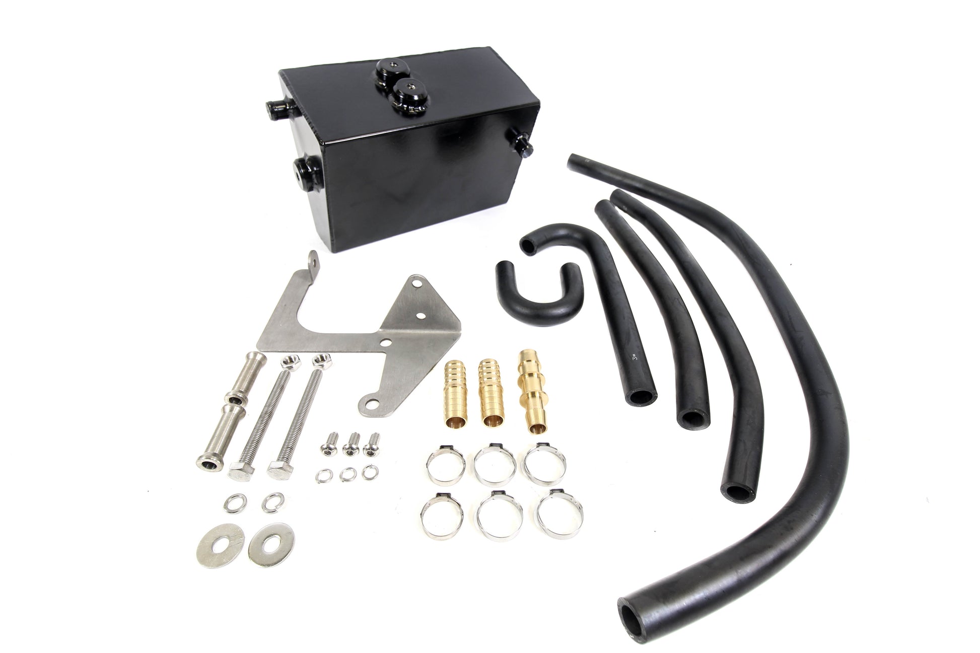 Full PLM reservoir kit with tank, hoses, bracket, and hardware for Audi B8/B8.5