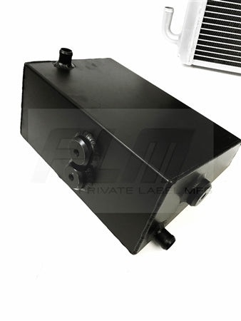 PLM aluminum reservoir tank for Audi B8/B8.5 with hidden mount design