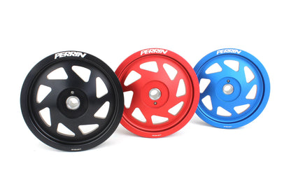 PERRIN PSP-ENG-104RD Lightweight Crank Pulley for Subaru WRX Legacy