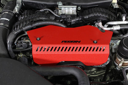 PERRIN PSP-ENG-153RD Pulley Cover Red for 2022–2025 Subaru WRX