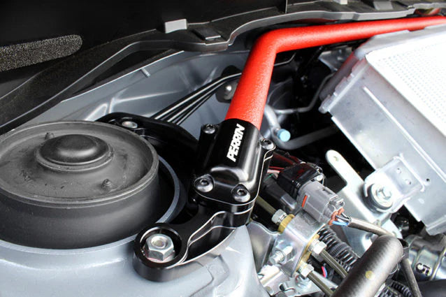 PERRIN PSP-SUS-061RD Front Strut Tower Brace Red for 2022–2025 Subaru WRX
