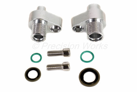 Precision Works AC Compressor Adapter Fitting Denso 10S17F 10S20F CNC PrivateLabelMfg
