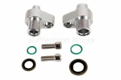 Precision Works AC Compressor Adapter Fitting Denso 10S17F 10S20F CNC PrivateLabelMfg