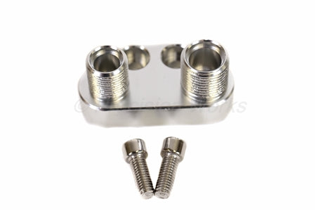 Precision Works AC Compressor Adapter Fitting Sanden SD7B10 7176 Billet Aluminum PrivateLabelMfg