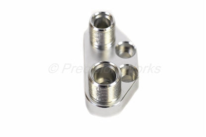 Precision Works AC Compressor Adapter Fitting Sanden SD7B10 7176 Billet Aluminum PrivateLabelMfg