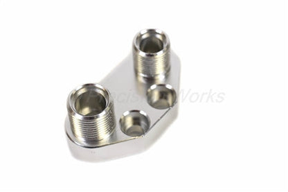 Precision Works AC Compressor Adapter Fitting Sanden SD7B10 7176 Billet Aluminum PrivateLabelMfg