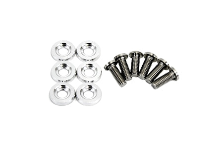 Precision Works Silver Aluminum Fender Bumper Engine Bay Dress Up Kit PrivateLabelMfg