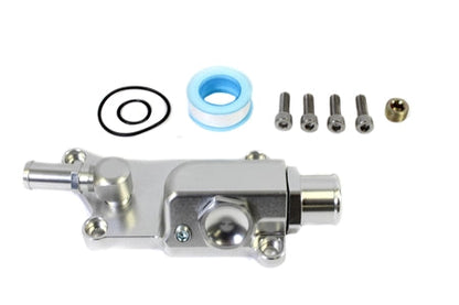 Precision Works K Series Upper Coolant Housing - Straight Inlet Hose Fitting For K20Z3 K24 PrivateLabelMfg
