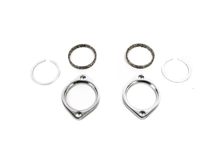 Precision Works Flange Gasket Hardware For Harley Davidson Exhaust Install Kit 84-15 PrivateLabelMfg
