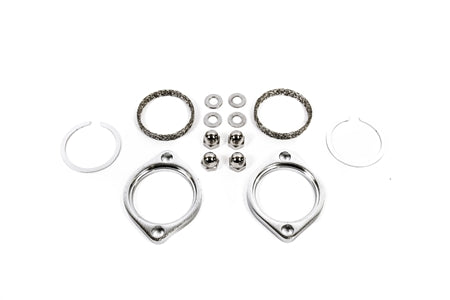 Precision Works Flange Gasket Hardware For Harley Davidson Exhaust Install Kit 84-15 PrivateLabelMfg