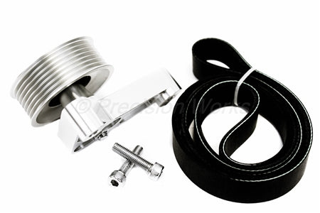 Precision Works K-Series Adjustable Pulley with Belt - Honda Civic EP3 PrivateLabelMfg