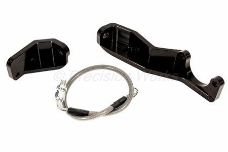 Precision Works Pitch Stop Brace with Clutch Line - Subaru WRX & STI 2015+ PrivateLabelMfg
