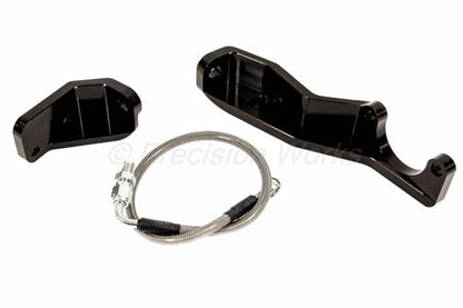 Precision Works Pitch Stop Brace with Clutch Line - Subaru WRX & STI 2015+ PrivateLabelMfg