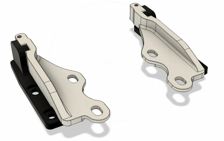 Precision Works Quick Release Hood Hinges – Honda CRX / Civic EF 1988–1991