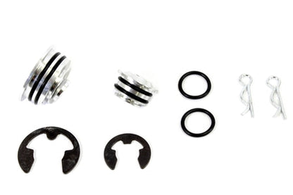 Precision Works Billet Spherical Shifter Cable Bushings For OEM Cables RSX Civic Si TSX V2 PrivateLabelMfg