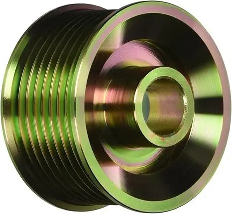 Powermaster Pulley 8-Groove Yellow Zinc 58mm OD - 108