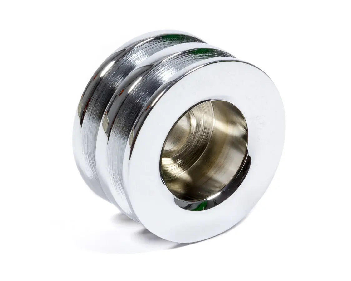Powermaster Pulley 2V Chrome 2 5/8in OD - 112
