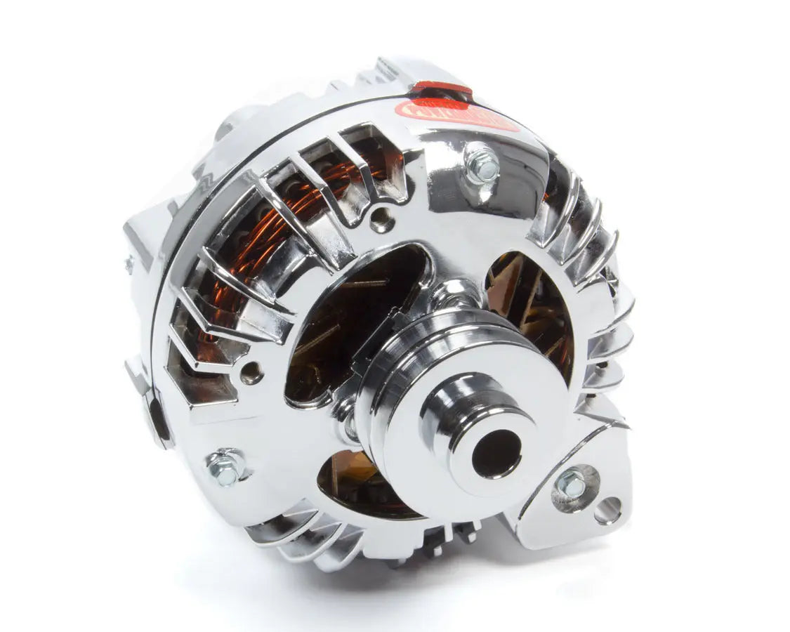 Powermaster Chrome Mopar 95amp Alter Double Groove Pulley - 175091