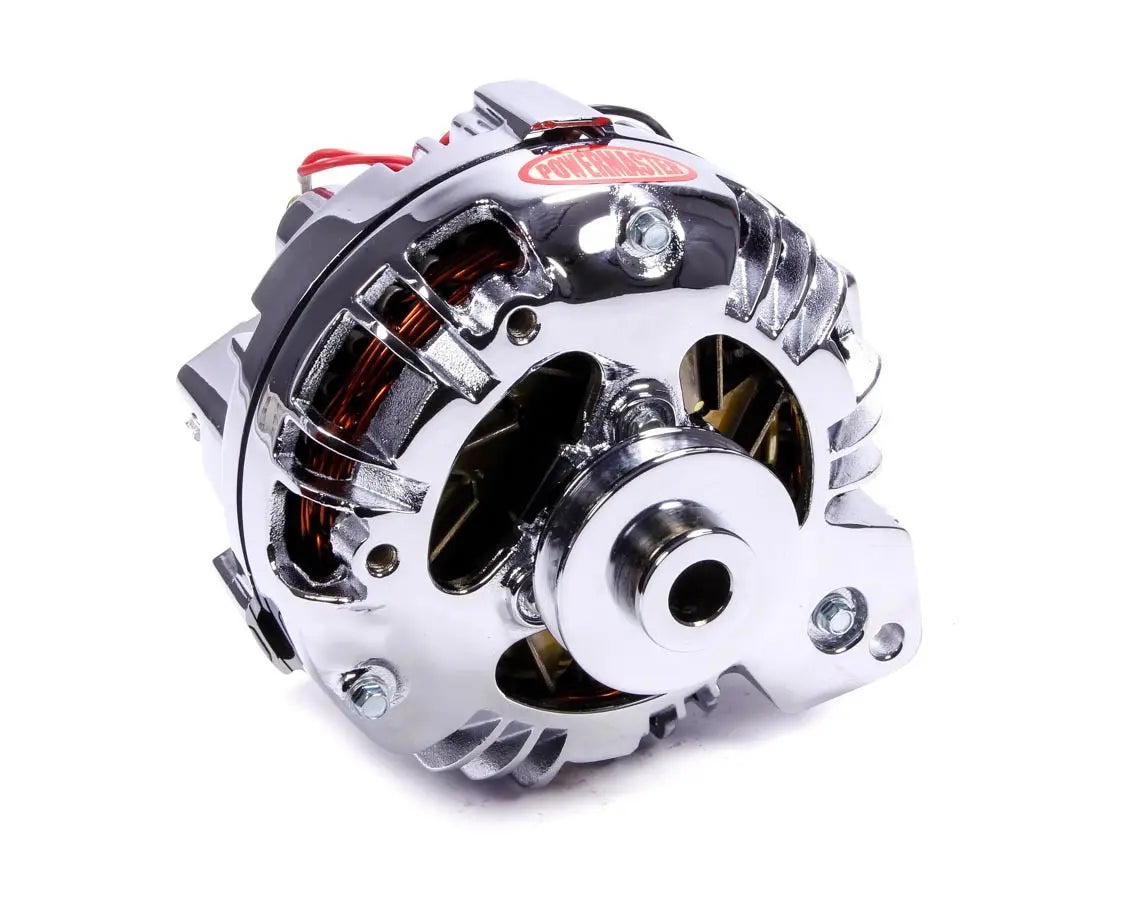 Powermaster Chrome Mopar 95amp Alter Single Groove Pulley - 175191