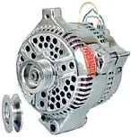 Powermaster Ford 3G 140 Amp Alterntr Chrome  1-Wire - 177711