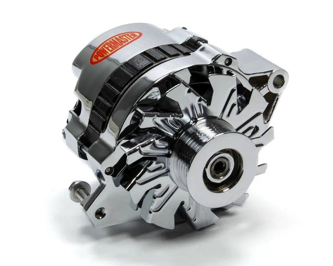 Powermaster GM TPI Chrome Alternator 105 Amp - 17802