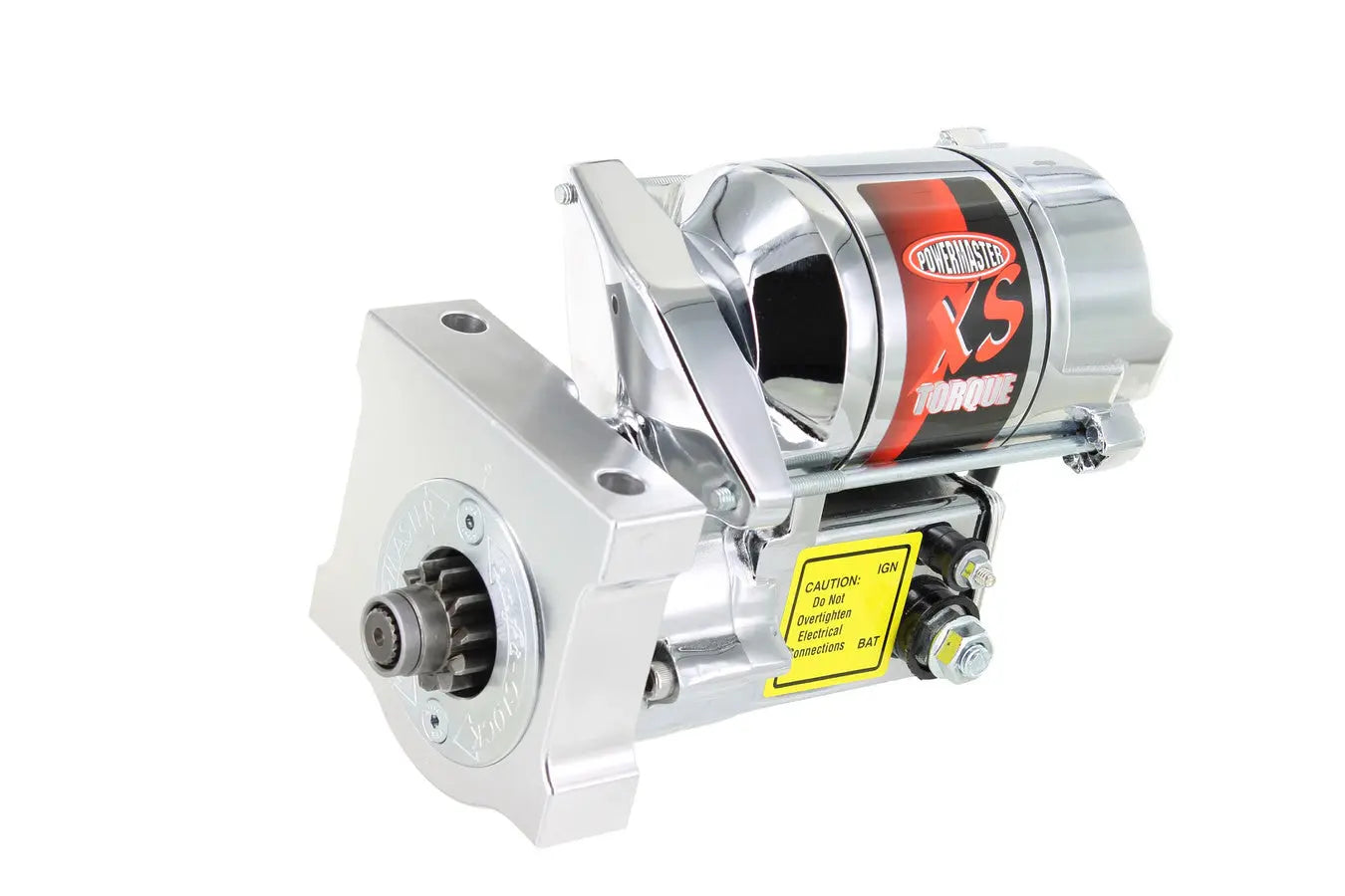 Powermaster XS Torque Starter GM LS Chrome Finish - 19509