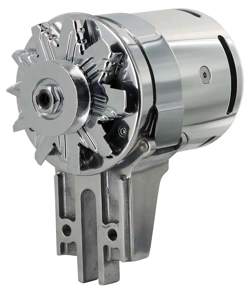 Powermaster 49-53 Ford Flathead Power Gen Alt Polished - 282021
