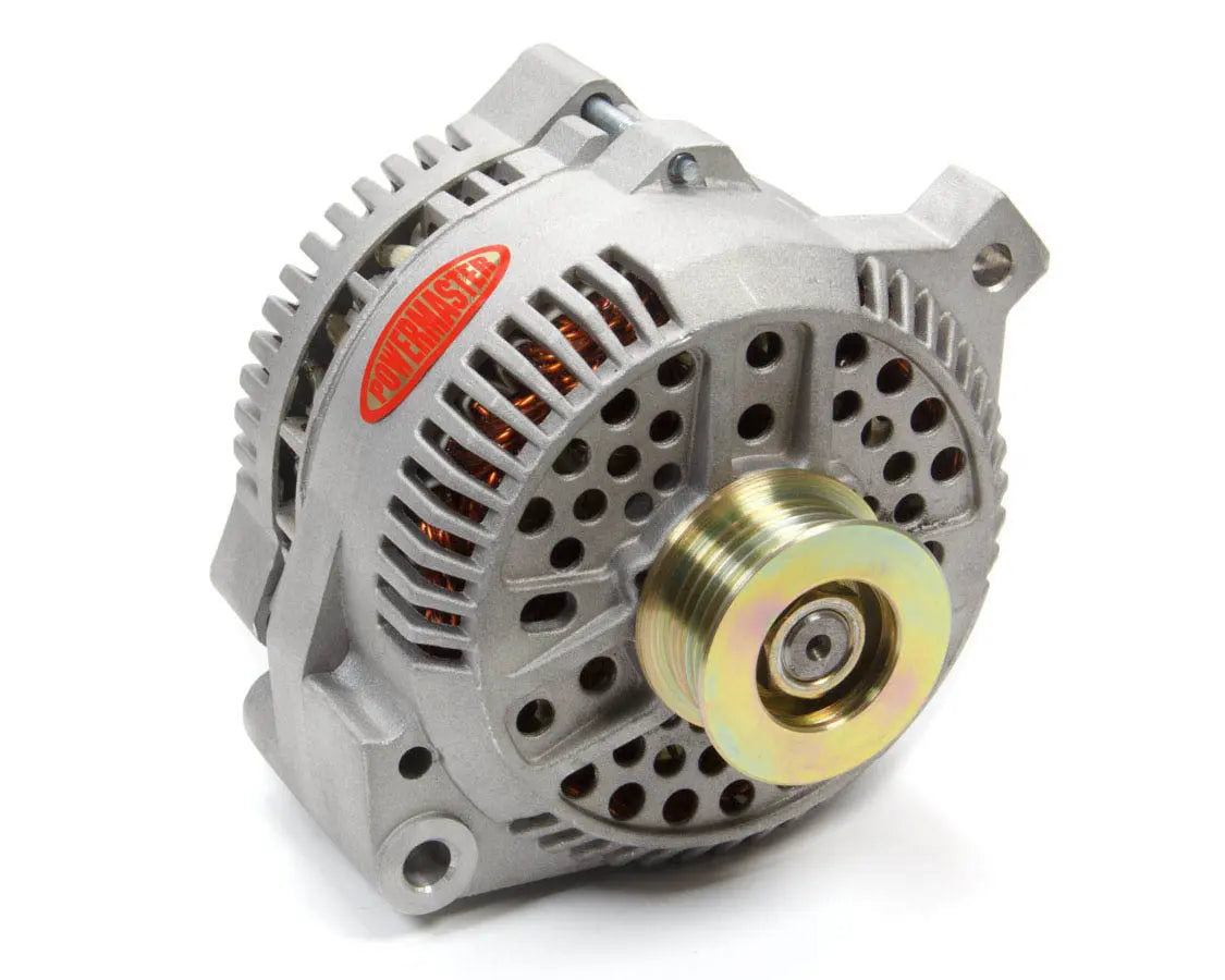 Powermaster Alternator 200amp Ford Natural Finish - 47771