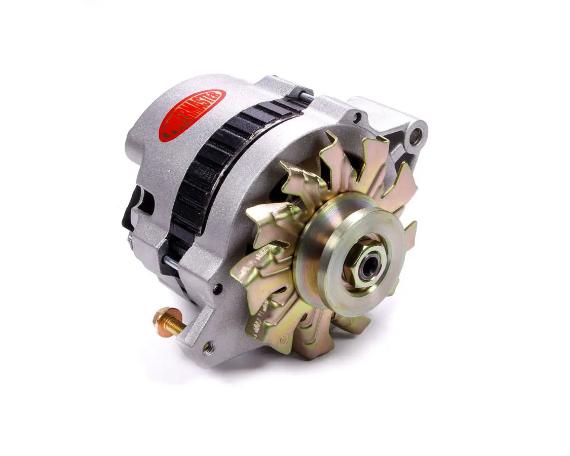 Powermaster Alternator 140 Amp Delco Natural Finish - 478021