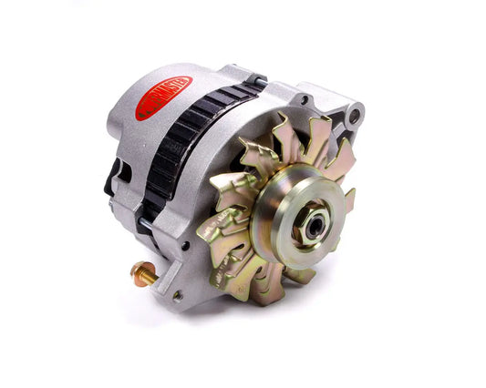 Powermaster Alternator 140 Amp Delco Natural Finish - 478021