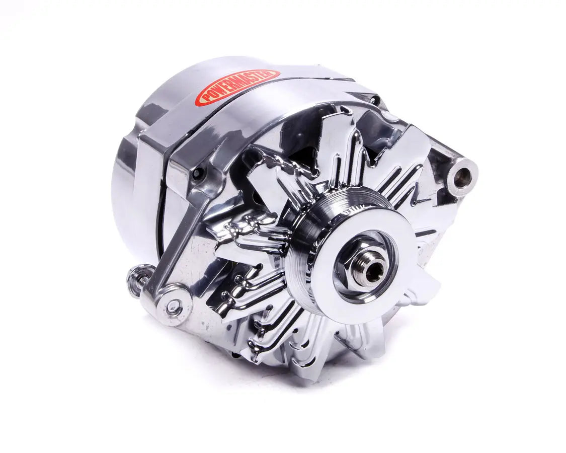 Powermaster Polished Delco 150amp Alternator 1 Wire - 67293