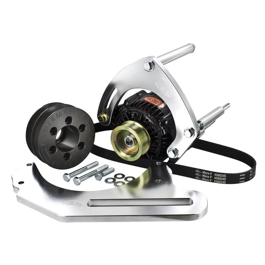 Powermaster Drag Race Pro Series Alternator Kit - BBC - 8-780