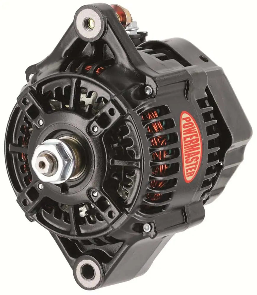 Powermaster Denso Race Alternator 150 Amp 12 volt- black - 8142
