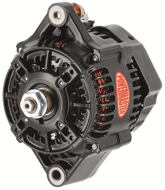 Powermaster Denso Race Alternator 150 Amp 12 volt- black - 8142