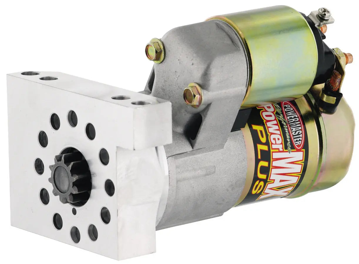 Powermaster Power Max Starter Chevy V8 153/168 Tooth Flywhl - 9100