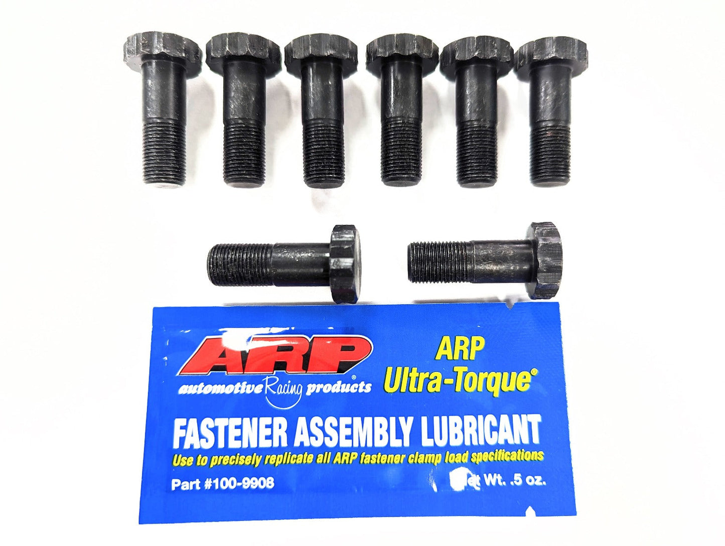 PLM Flywheel Bolt Kit For Honda & Acura H2B Swap with ARP Lubricant  - Set of 8 Bolts PrivateLabelMfg