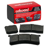 Wilwood 6812-45 DPS 500 THK 3 Hole Axle Set - High-Temperature Racing Pads